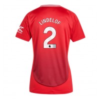 Manchester United Victor Lindelof #2 Kotipaita Naiset 2024-25 Lyhythihainen